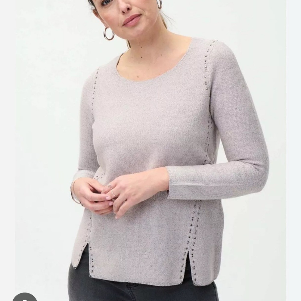 Joseph Ribkoff Women’s Crew Neck Knit Top Style # 224926 size Small